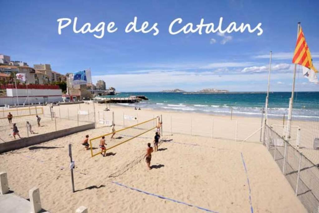 Des Catalans - T2 4 Couchages - Pharo Vieux-port Appartement *